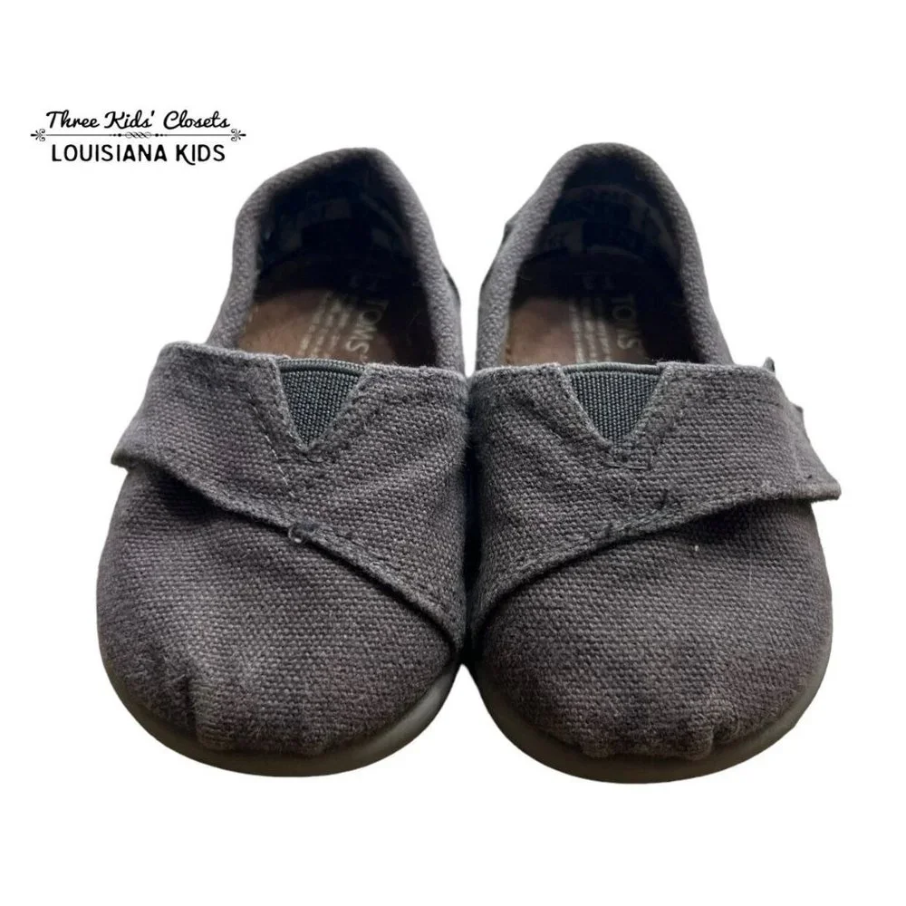 Toms T3 Ash Grey Toddler Shoes
